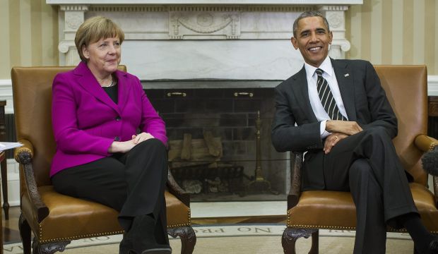 Merkel, Obama try to bridge differences on arms to Ukraine
