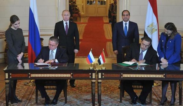 Russia signs deal to build new Egyptian nuclear plant