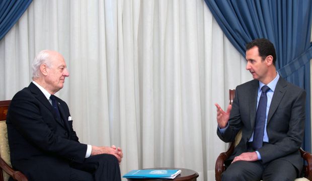 UN envoy says Assad part of solution for easing Syria violence