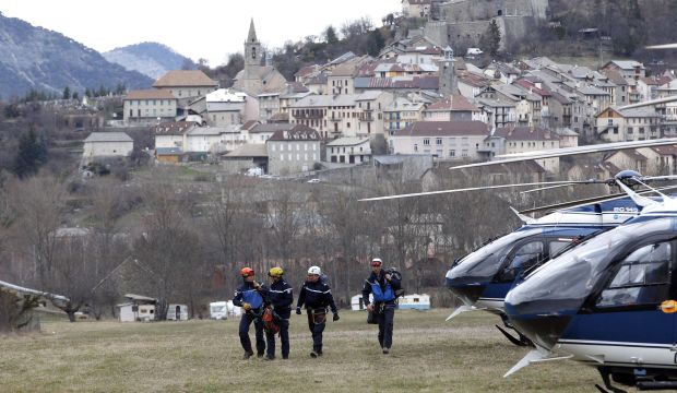 Investigators search mountains after “inexplicable” Airbus crash
