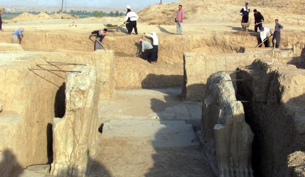 ISIS militants bulldoze ancient Nimrud city
