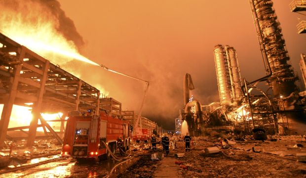 Blast at chemical plant in China injures at least 6