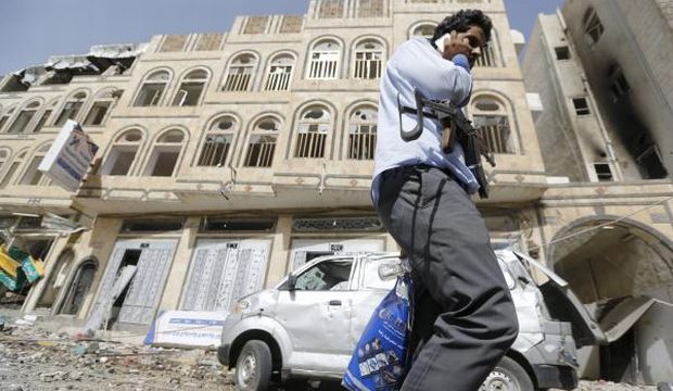 Saudi-led airstrikes target Houthi weapons caches in Sana’a