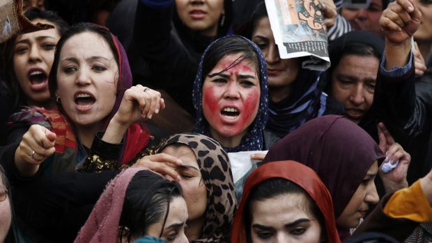 Afghan trial in mob killing of woman begins live on TV