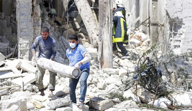 Major hospital in Syria’s Aleppo shuts because of bombing