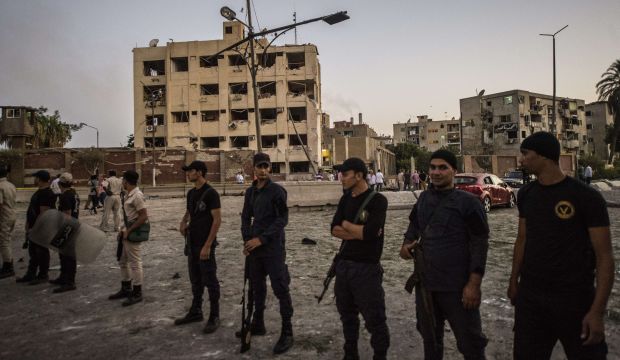 ISIS affiliate says responsible for bombing near Cairo security building