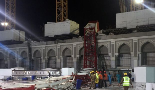 Dozens killed in Mecca crane collapse