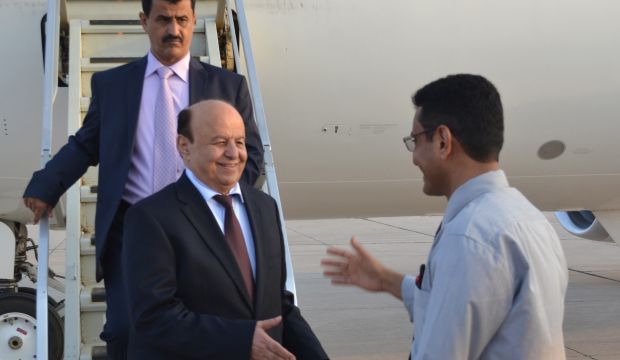 Yemeni president returns to Aden from exile