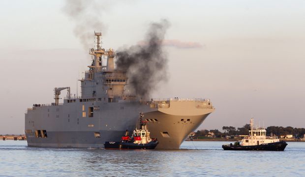France, Egypt agree 950 mln euro Mistral warship deal