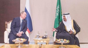 King Salman and President Putin