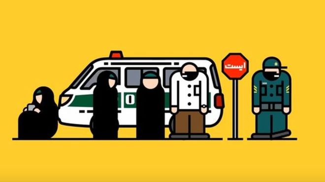New App Helps Young Iranians Dodge “Morality Police” Checkpoints