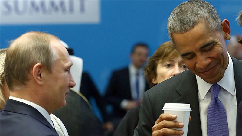 Obama Calls Putin to Stop Aerial Strikes on Syrian Opposition Forces