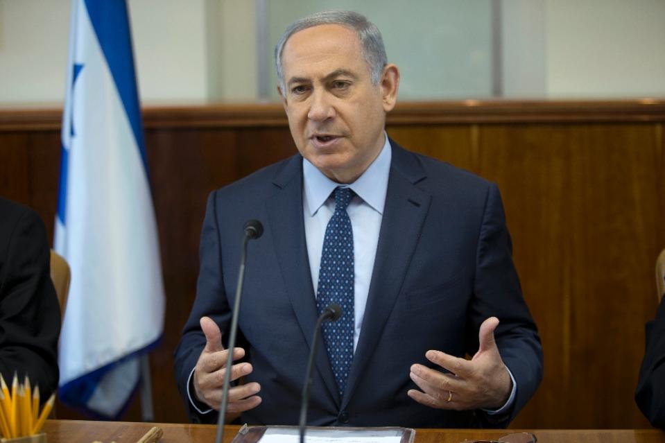 Netanyahu Calls on Powers to Punish Iran for its Missile Tests