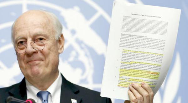 De Mistura’s 12 Item Document for a Solution and Political Transition with Full Authority