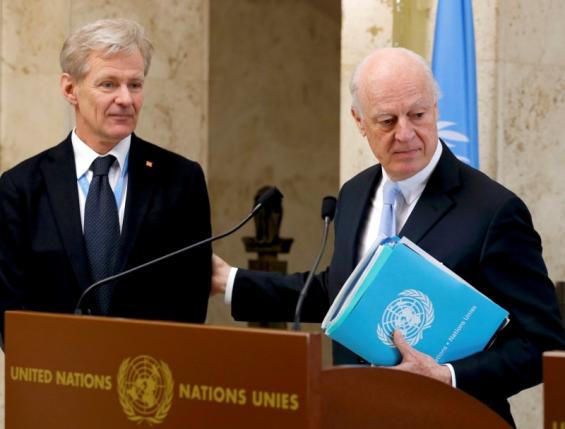 Syria Peace Talks Stagger, U.N. Envoy Says