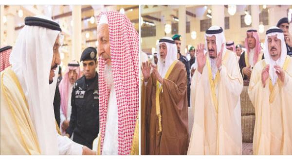 King Salman Preforms Funeral Prayer in Riyadh