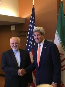 Kerry meets Iranian Foreign Minister on Tuesday