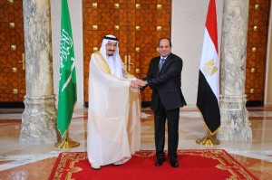 King Salman announces Saudi-Egypt bridge in rare Cairo visit, Reuters