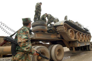 Syrian army leaving Lebanon