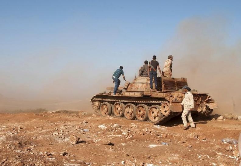 ISIS in Retreat around East Libyan City Derna