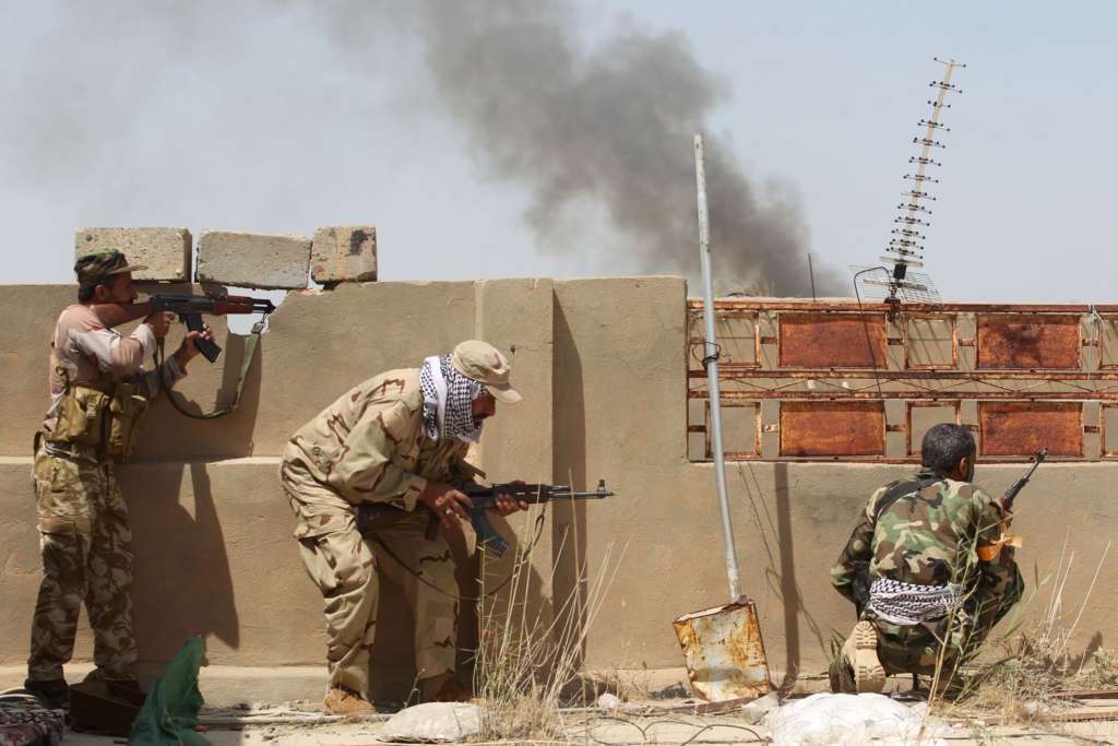 International Coalition Halts Advance of PMF towards Fallujah
