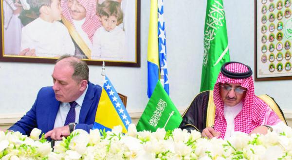 Saudi Crown Prince, Bosnia’s Security Minister Sign Comprehensive Cooperation Agreement