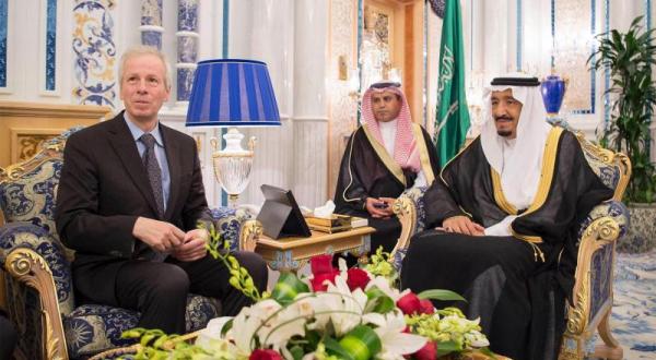 King Salman Meets the Canadian Foreign Minister in Jeddah