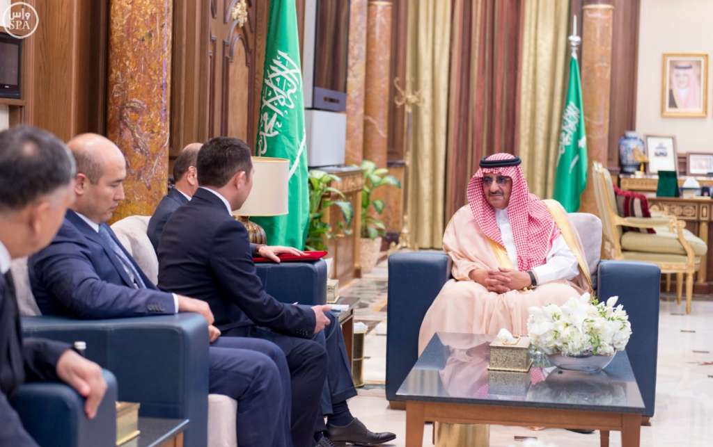 Saudi Crown Prince, Visiting Kyrgyz Interior Minister Sign Security Agreement