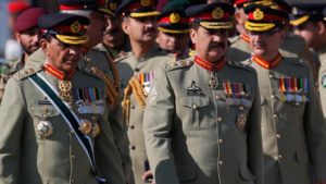 This file picture shows General Raheel Sharif to the left of then Pakistan army chief General Ashfaq Parvez Kayani (Left). (Photo: Reuters)