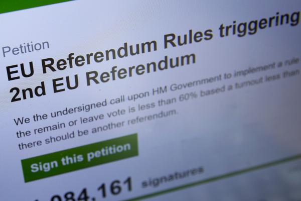 An in The Cards U.K. Petition for New EU Referendum