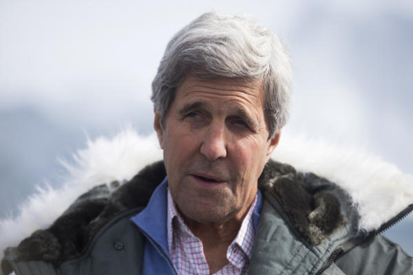 Amid Melting Arctic Ice, Kerry Sees Looming Climate Catastrophe