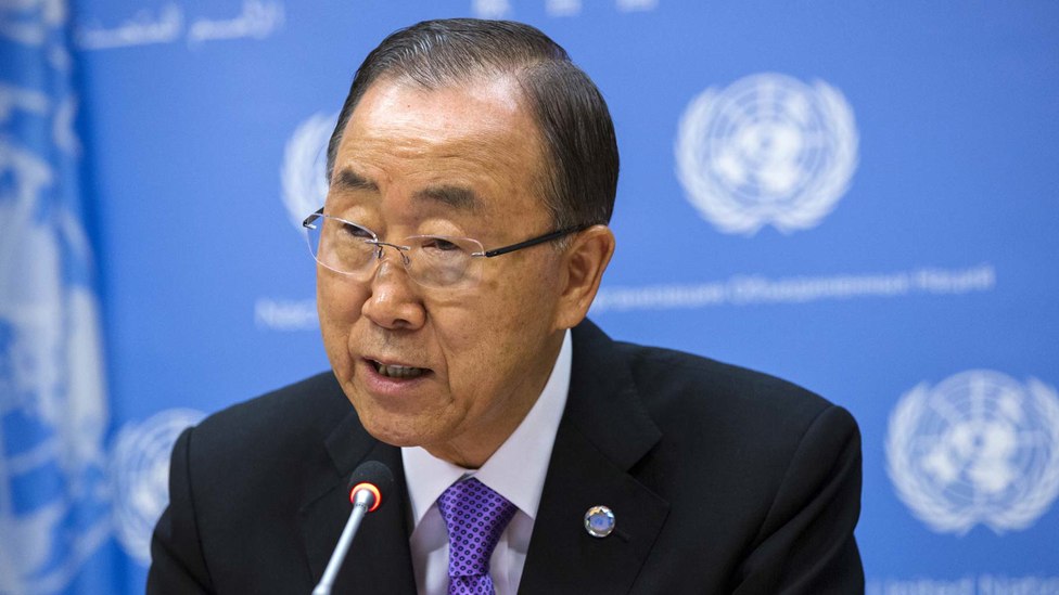 Ban Ki-moon Calls International Community to Achieve Ending Israeli Occupation