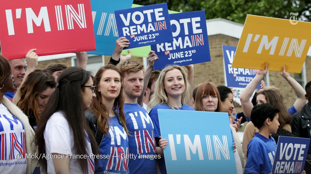 Votes of Young Britons Not Enough to Keep Britain in EU