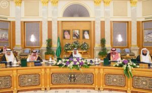 kIng Salman chairs cabinet session