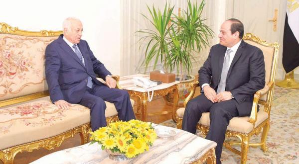 El-Sisi Praises Elaraby’s Efforts to Support Arab Relations at the End of His Tenure