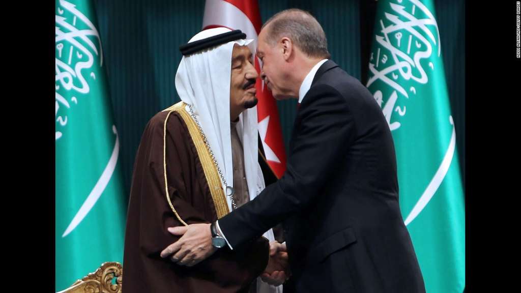 King Salman Congratulates Erdogan, Riyadh Arrests Turkish Military Attaché to Kuwait