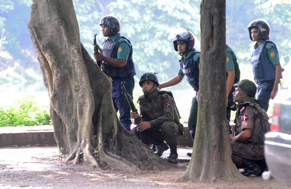 2 Men Arrested over Bangladesh Cafe Attack