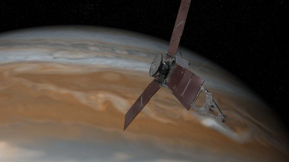 NASA’s Juno Spacecraft Loops into Orbit around Jupiter