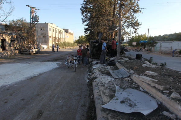 The Syrian Regime Targets a Maternity Hospital and a Civil Defence Centre in Idlib