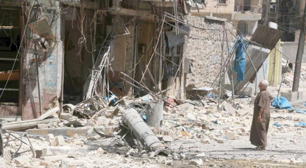 Retaliatory Russian and Syrian Air Raids on Neighbourhoods in Aleppo Kill 19 Civilians