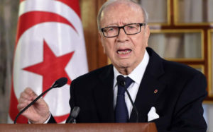 Tunisian President Beji Caid Essebsi.