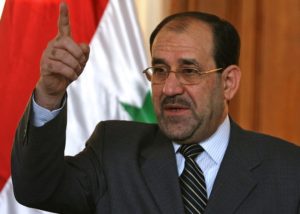 Iraqi former prime minister Nouri al-Maliki