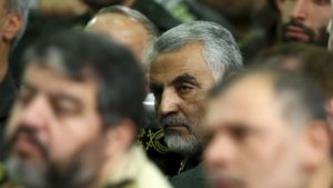 Qassem Soleimani, commander of the Quds Force in the Iranian Revolutionary Guard