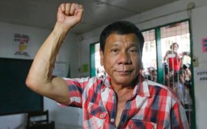 The Filipino President Rodrigo Duterte has ordered the army to take action before the Philippines is contaminated by the ISIS disease. MANMAN DEJETO, AFP, Getty Images