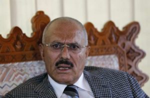 Yemen's ousted president Ali Abdullah Saleh