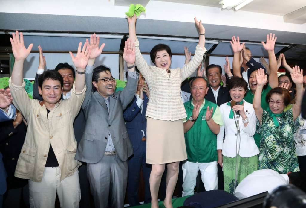 First Woman Governor Elected in Tokyo, Says Defying Party Secured Win