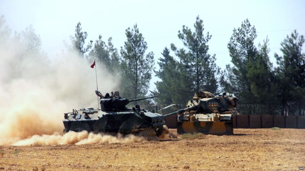 Turkey in Cross-border Operation against ISIS in Syria