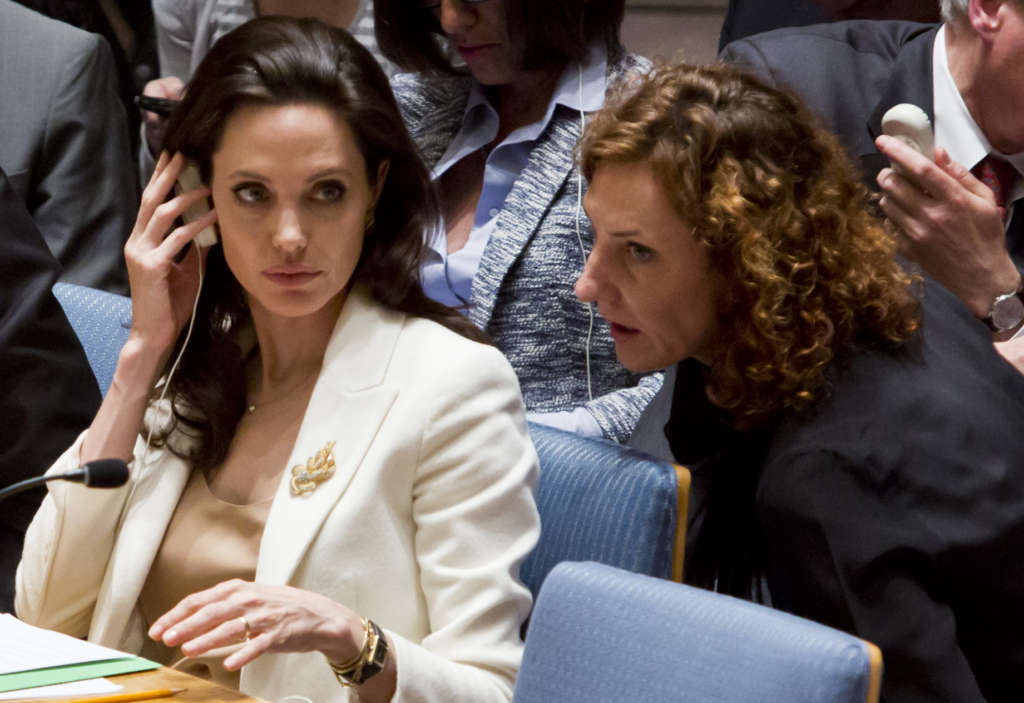 Jolie’s U.N. Ambitions behind Marital Crisis