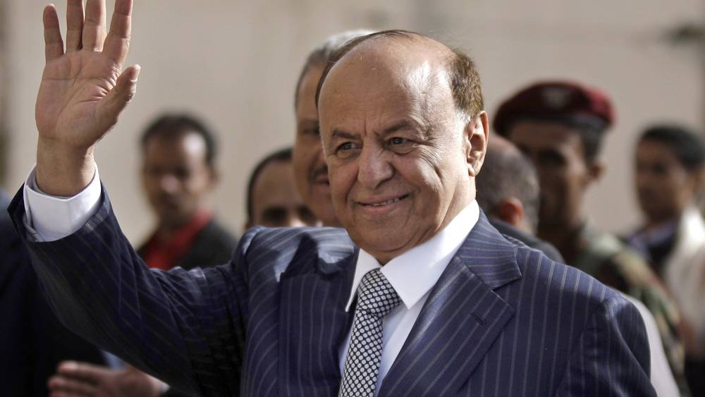 President Hadi Lauds Saudi Exertion on Restoring Legitimacy to Yemen