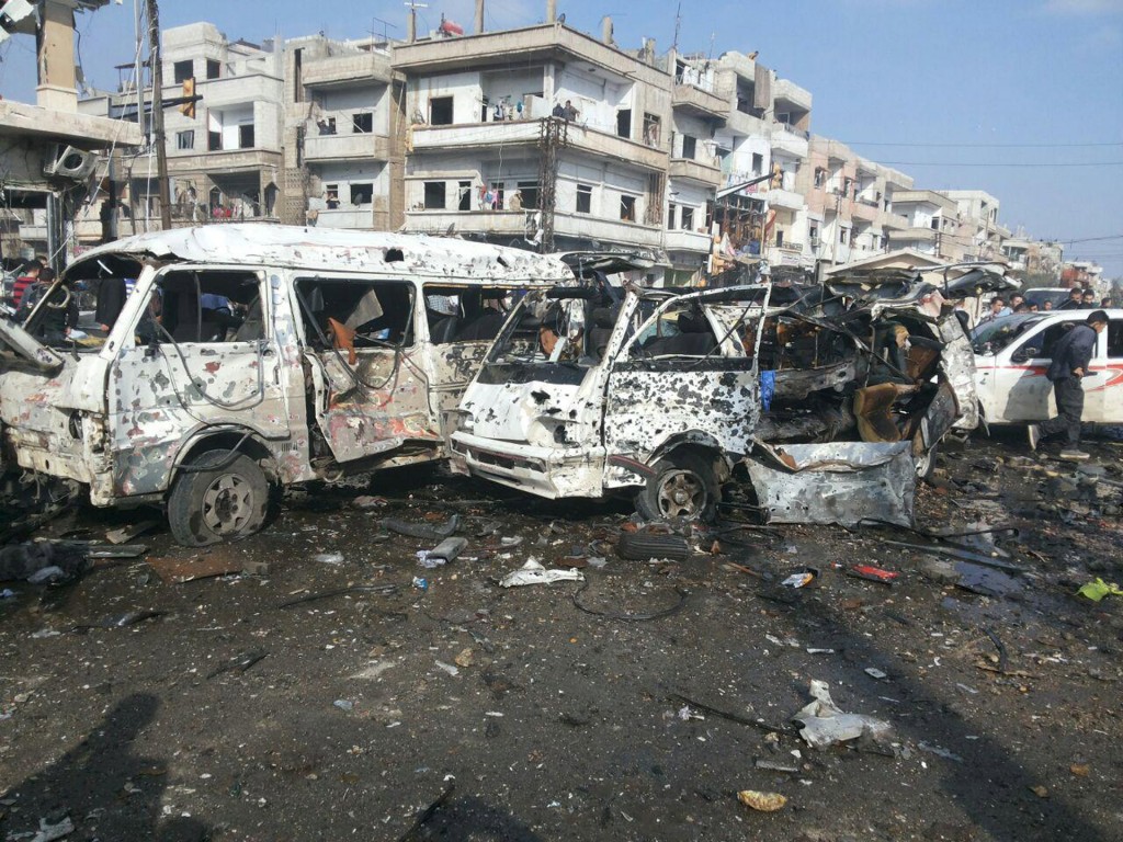 String of Bombings Hit across Syria, Scores Killed and Injured